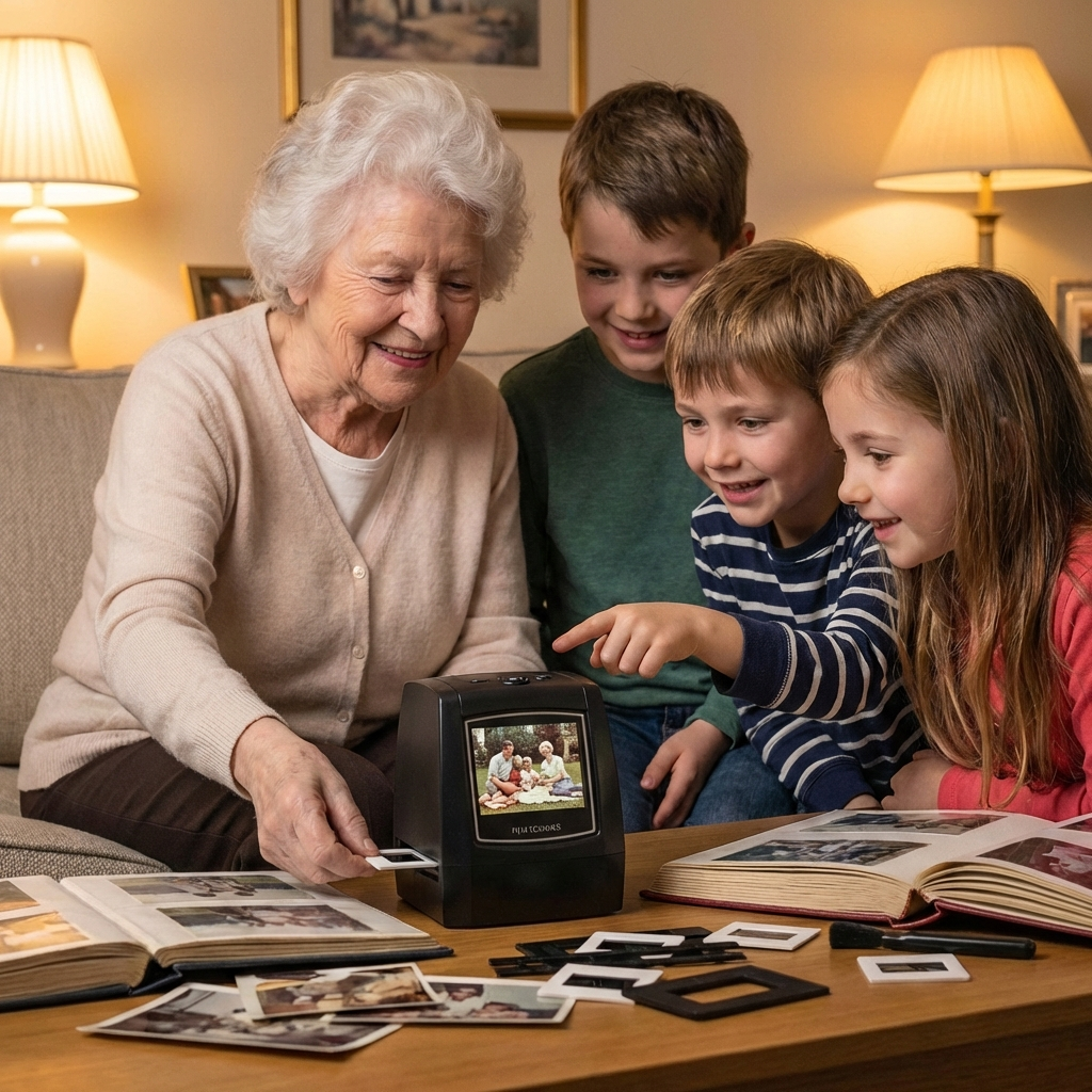 The MemoryKeeper™ Box — Film & Slide Scanner