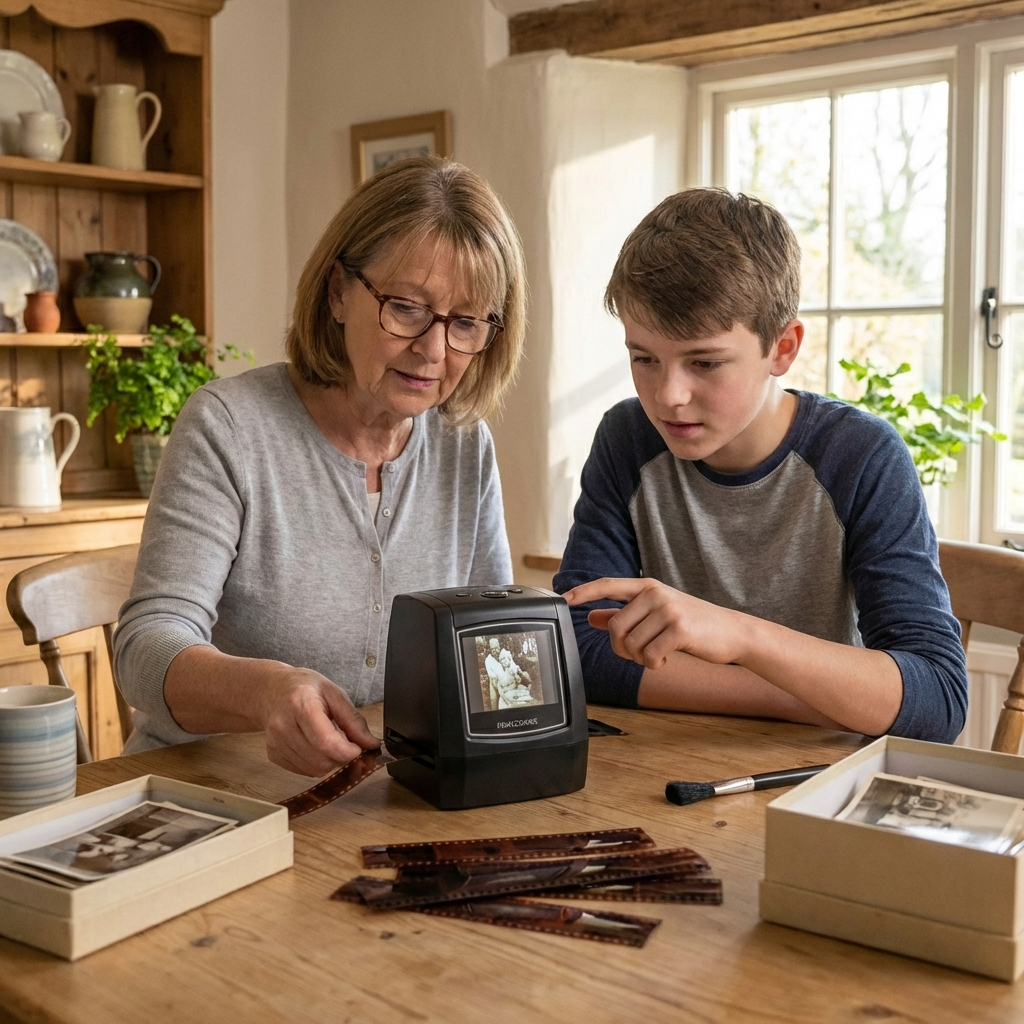 The MemoryKeeper™ Box — Film & Slide Scanner
